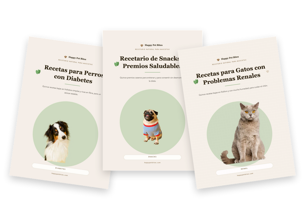 Recetario Completo Happy Pet Bites