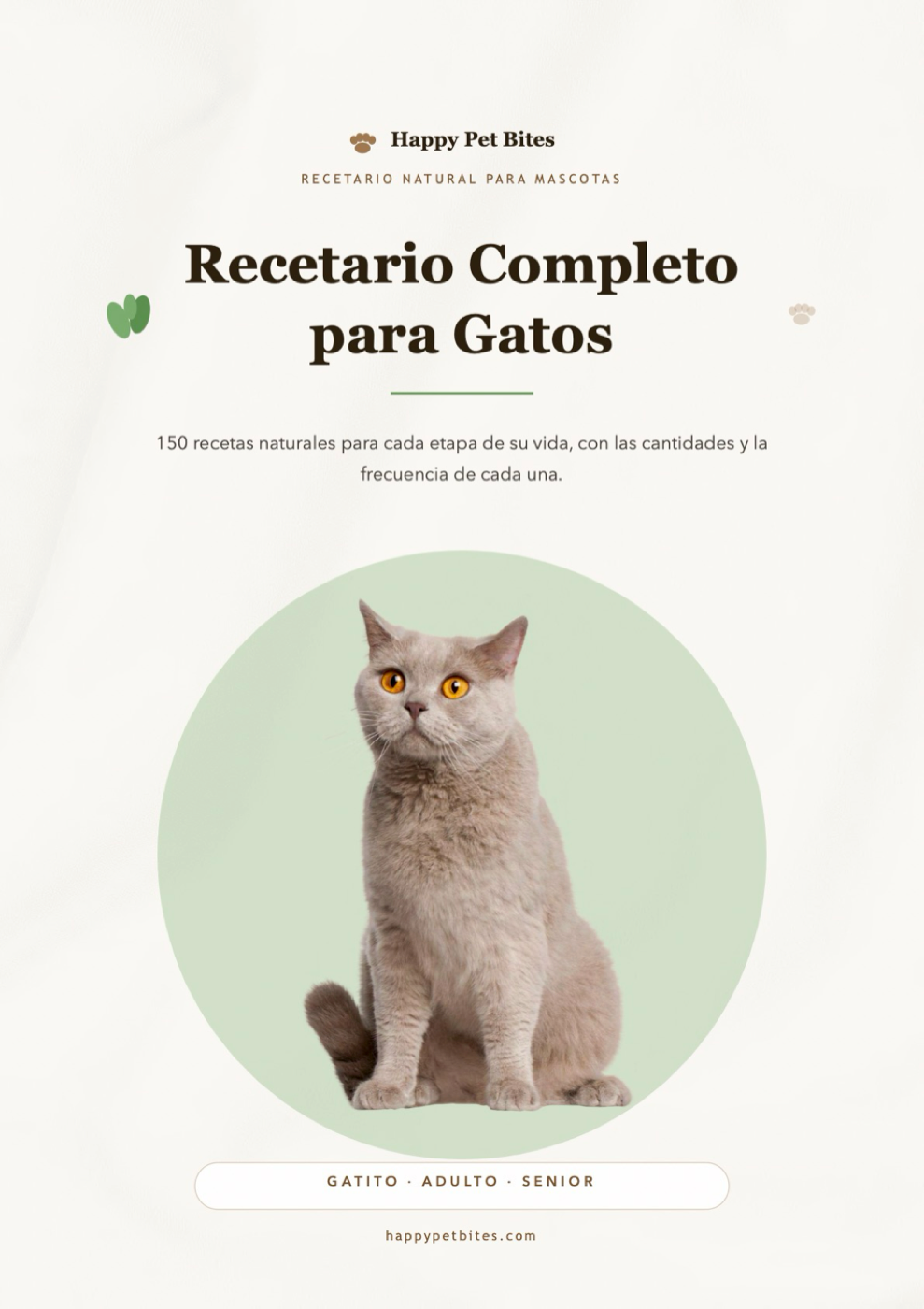 Recetario para gatos